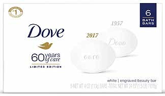 Dove 60th Care Bar (out of pack)