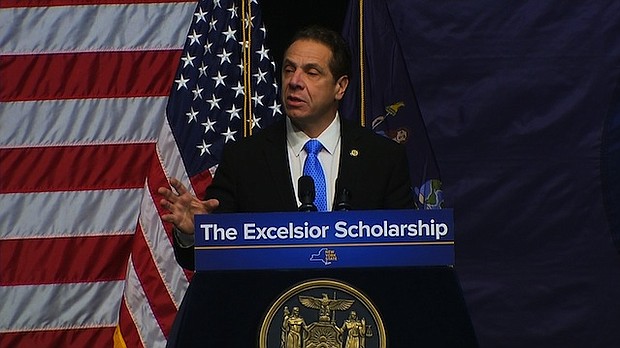 Governor Andrew Cuomo wants to make free tuition a reality at New York's public colleges.