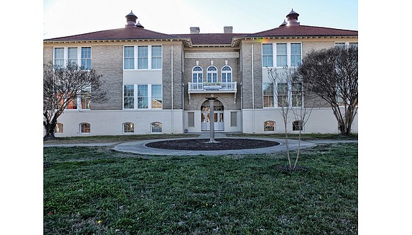 Ernest L. Fox has stopped showering since moving into the new Highland Park Senior Apartments, a former school building being ...