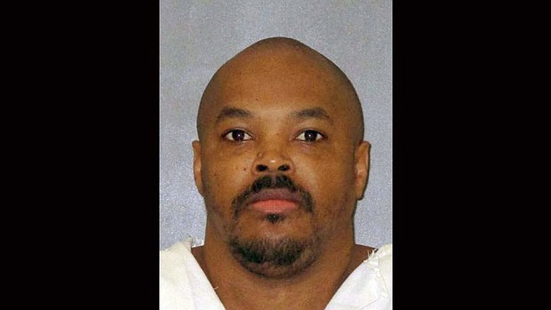 Terry Edwards, 43, received lethal injection for the $3,000 holdup at a Subway restaurant where two employees were shot to death in 2002.
