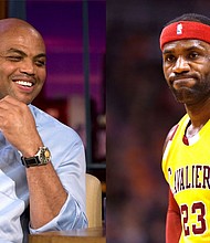 Charles Barkley and Lebron James 