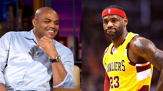 Charles Barkley and Lebron James 