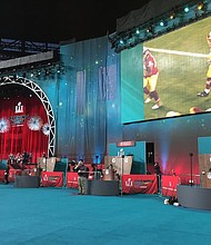 Super Bowl LI Opening Night Stage 