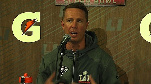 	Atlanta Falcons quarterback Matt Ryan.