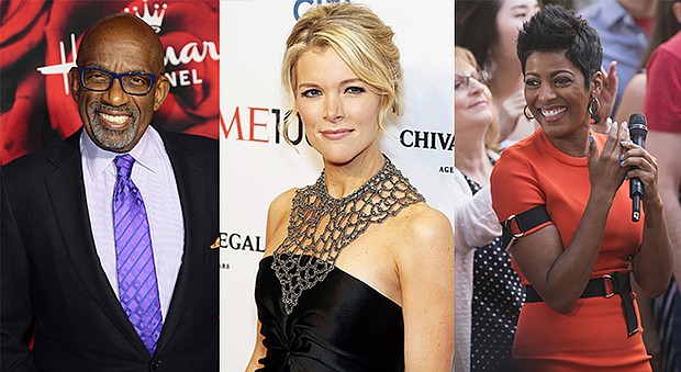 (Left to Right) Al Roker, Megan Kelly & Tamron Hall