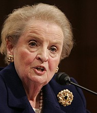 Former Secretary of State Madeleine Albright