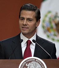 Mexican President Enrique Peña Nieto