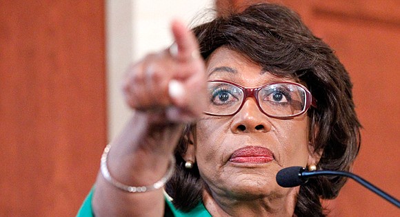 Rep. Maxine Waters said Monday that President Donald Trump's actions are "leading himself" to possible impeachment.