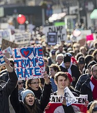 Anti-Trump protests