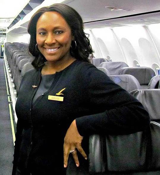 Alaska Airlines Flight Attendant and Hero Sheila Fedrick (photo via clutchmagonline.com)