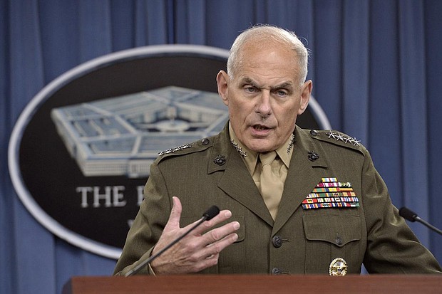 Homeland Security Secretary John Kelly