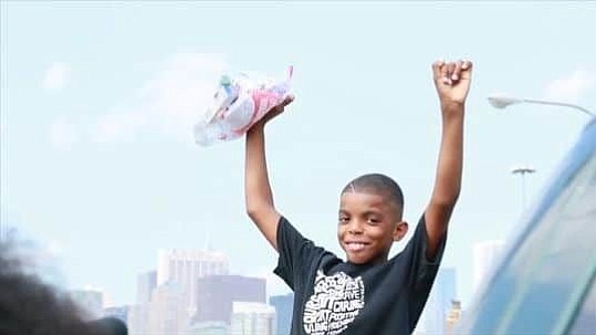 9 Year-Old Philanthropist Jahkil Jackson (photo via usatoday.com)