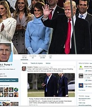 	For the first time since taking office, President Donald Trump on Monday, February 13, 2017 didn't tweet before 8:15 a.m. ET on a weekday.