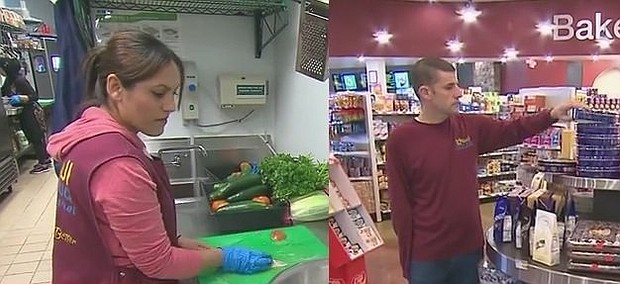 Anxiety running high following Donald Trump's executive actions on immigration. Immigrant communities fear uncertainty despite status; fear traveling abroad. Pictured from left to right are Syrian refugees Rania and Hasan Mousa.