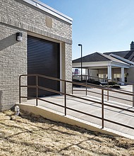 Funeral home’s new addition // The facility, which opened last week and cost about $450,000, is located across the parking lot from the funeral home’s chapel. 