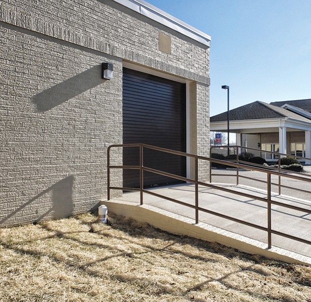 Funeral home’s new addition // The facility, which opened last week and cost about $450,000, is located across the parking lot from the funeral home’s chapel. 