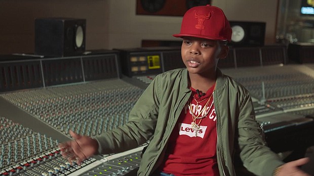 Lil C, 10, is a fifth-grade rapper who seeks to spread 'positive hip-hop'.
