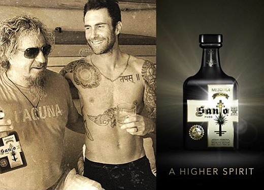 Sammy Hagar and Adam Levine 