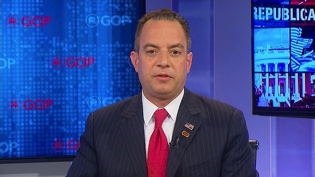 	White House chief of staff Reince Priebus said Sunday there was no collusion between anyone involved in President Donald Trump's 2016 campaign and Russian officials.