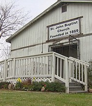 St. John Missionary Baptist Church in Missouri City, Texas. 