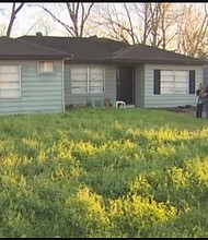 Tianca Gilliard's home she recently inherited after her grandmother passed away.
(Photo: KHOU 11 News)