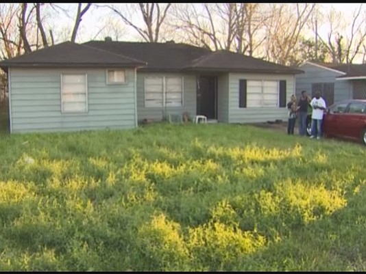 Tianca Gilliard's home she recently inherited after her grandmother passed away.
(Photo: KHOU 11 News)