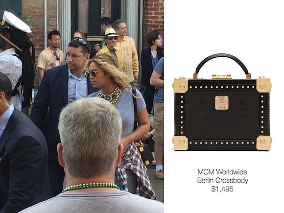 Beyoncé spotted celebrating President’s Day in New Orleans on Monday, 2/20 carrying her MCM Worldwide Berlin Crossbody. The style is …