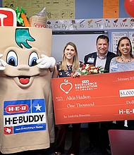 Alida Hudson from Decker Prairie Elementary School in Tomball ISD is a finalist for the 2017 H-E-B Excellence in Education Awards. (Photo by Laura Skelding)