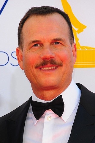 Actor Bill Paxton, from the History Channel's miniseries "Hatfields & McCoys", walks the red carpet before attending the 64th Annual Primetime Emmy Awards in Los Angeles, California.