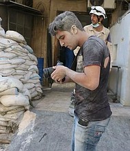 “The White Helmets,” a documentary about volunteer rescue workers in Syria, took home the Oscar for Best Documentary Short Sunday.