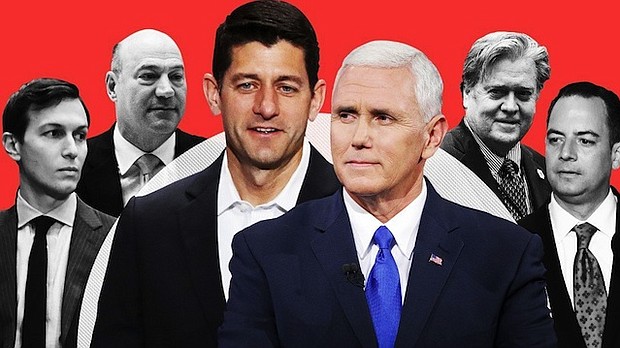 House Speaker Paul Ryan presides over a restive group of Republicans who deposed his predecessor. He's dealing with a new president who refuses to stick to the script and has no trouble throwing party orthodoxy out the window. Many of the top staffers he has to work with in the new administration have no idea how Congress works.