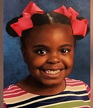 eight year-old De'Maree Adkins