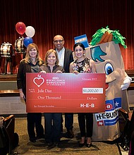 Julie Diaz from Travis High School in Fort Bend ISD is a finalist for the 2017 H-E-B Excellence in Education Awards. (Photo by Laura Skelding)