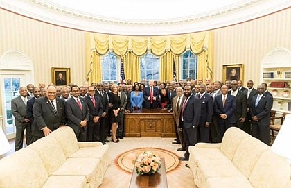 HBCU Presidents at the White House
