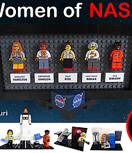 Five women scientists will receive the rare honor of being immortalized as inch-tall plastic figures with claws for hands.