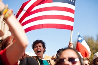 #NoBanNoWall Rally/credit Christian Benavides