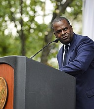 President Donald Trump's divisive language has contributed to the recent instances of crimes targeting minority communities in America, says Atlanta Mayor Kasim Reed.