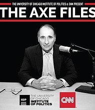 The Axe Files, featuring David Axelrod, is a podcast distributed by CNN and produced at the University of Chicago Institute of Politics. The author works at the institute.