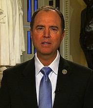 Representative Adam Schiff speaks with CNN's Chris Cuomo about the wiretapping probe on March 9, 2017.