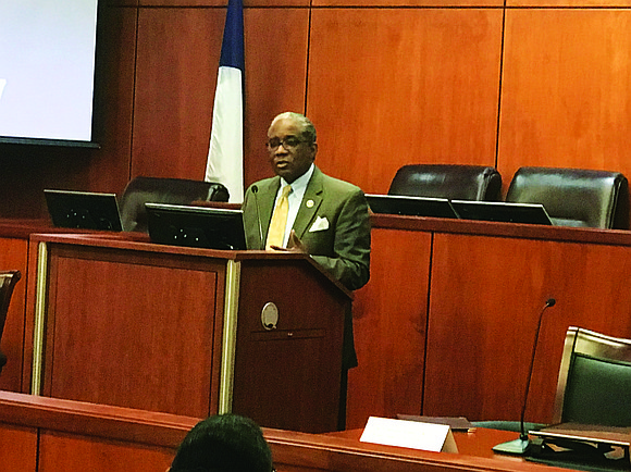 Texas Southern University’s Thurgood Marshall School of Law Texas Bar Association held a lecture for students, hosted by Senior US …