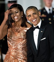 Michelle and Barack Obama