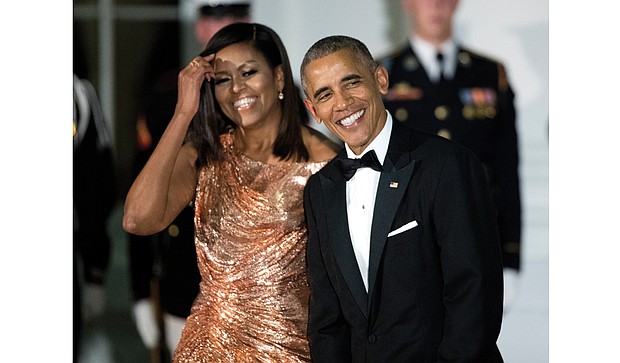 Michelle and Barack Obama