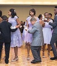 Ava Reaves
Jack and Jill Cotillion
Teens in the James River Chapter of Jack and Jill of America Inc. enjoy a special dance at the organization’s 5th Annual Richmond Renaissance Cotillion last Saturday at the Claude G. Perkins Living and Learning Center at Virginia Union University. The theme: Springtime in Paris. Twenty middle school students participated in events leading up to the cotillion, all of which were designed to build confidence through interpersonal and communication skills, etiquette, ballroom dance, community service and social activities. 