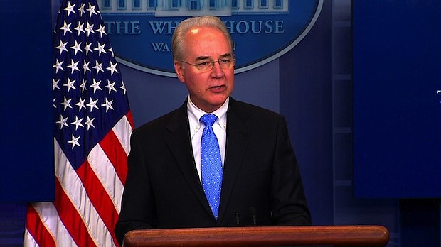 Health and Human Services Secretary Tom Price 