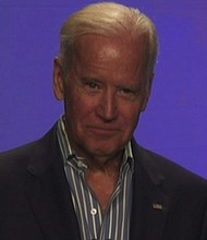 "The only bipartisan thing left in America is the fight against cancer," former vice president Joe Biden said during a keynote speech at the annual SXSW festival on Sunday, March 12, 2017.