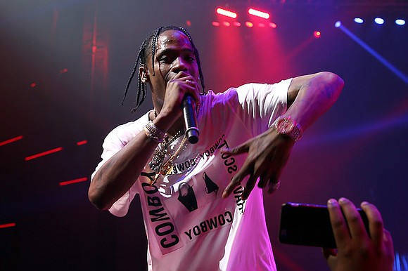 Travis Scott also talks about his infamous fall on stage last month in London in an interview with British GQ …