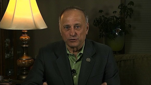 Iowa Rep. Steve King said Monday that blacks and Hispanics "will be fighting each other" before overtaking whites in the …
