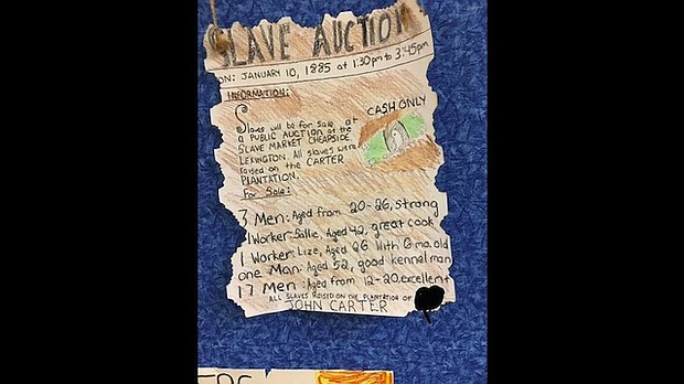 	School apologizes after fifth-graders asked to make 'slave auction' posters