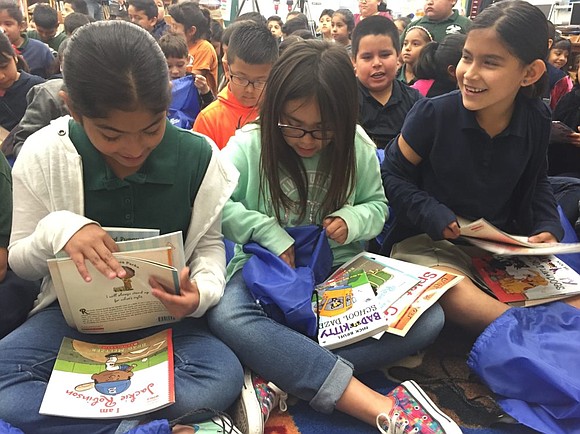 There’s a new effort to bridge what some call the “book gap” and it’s putting books in the hands – …