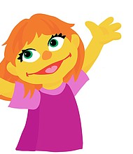 All cheers for Julia, the newest friend to join Elmo, Big Bird and the "Sesame Street" family in a new program designed to spread awareness about children with autism. The bright-eyed and cheerful girl appeared during a "60 Minutes" segment on Sunday, March 19, 2017.